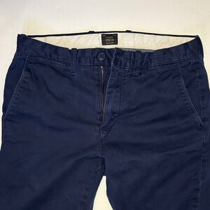 J. Crew Men's Deep Blue Chinos